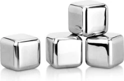 Pierres à Whisky Blocs De Glace - Pierres à Whisky En Acier Inoxydable - Cubes De Glace à Whisky Ice Cub Cooling Stones 5 Pierres à Whisky Blocs De Glace - Pierres à Whisky En Acier Inoxydable - Cubes De Glace à Whisky Ice Cub Cooling Stones -Cuisine Fournitures Magasin 1200x784 6
