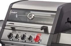 Barbecue à Gaz Enders Monroe Pro 3 SIK Turbo - 56 KG - Inox - Surface De Cuisson 62 × 43 Cm - Matière Grille De Cuisson Fonte émaillée -Cuisine Fournitures Magasin 1200x789