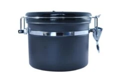Boîte à Café En étain De Stockage De Café Hermétique Avec Sortie De CO2 250g Noir Mat 12 Boîte à Café En étain De Stockage De Café Hermétique Avec Sortie De CO2 250g Noir Mat -Cuisine Fournitures Magasin 1200x796 6