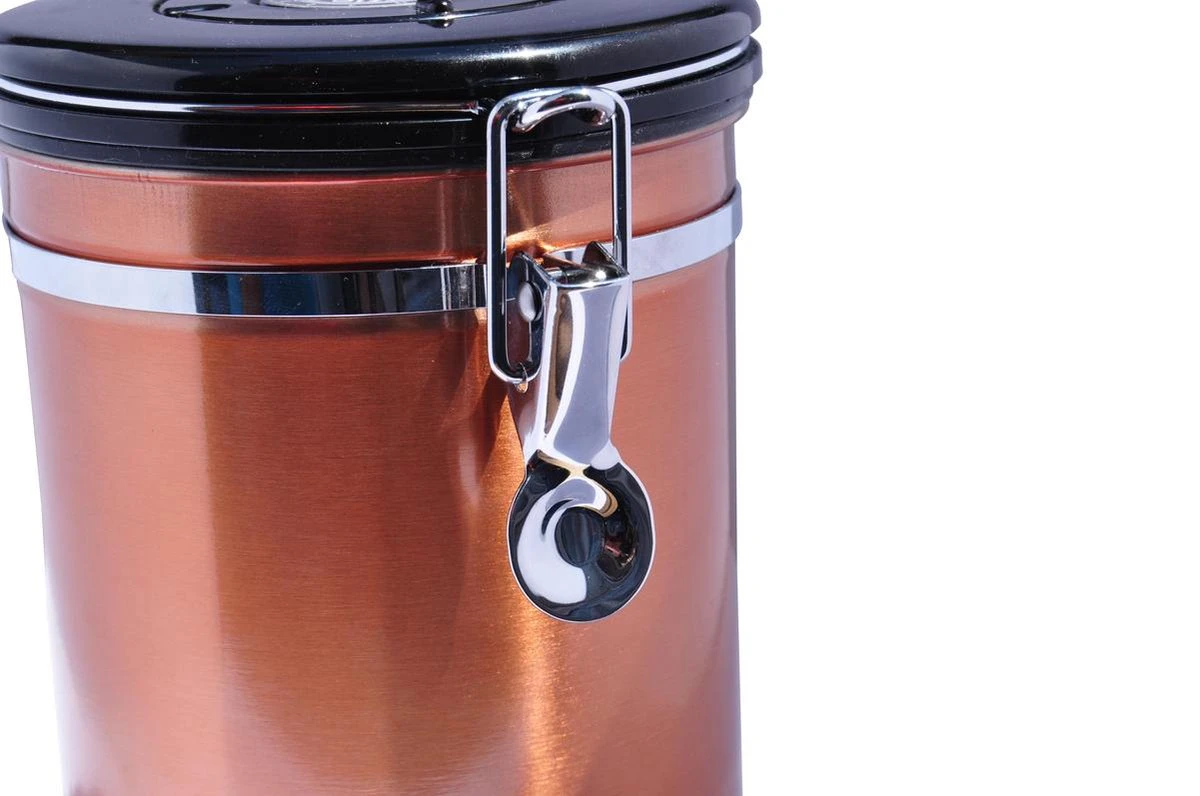 Scanners De Café Le Stockage De Café Peut être Hermétique Avec Sortie De CO2 - Cuivre 4 Scanners De Café Le Stockage De Café Peut être Hermétique Avec Sortie De CO2 - Cuivre – Image 4