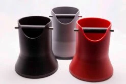 CasaBarista KnockBox Gris Argent - Knock Box - Plastique Robuste - Accessoires De Vêtements Pour Bébé Barista