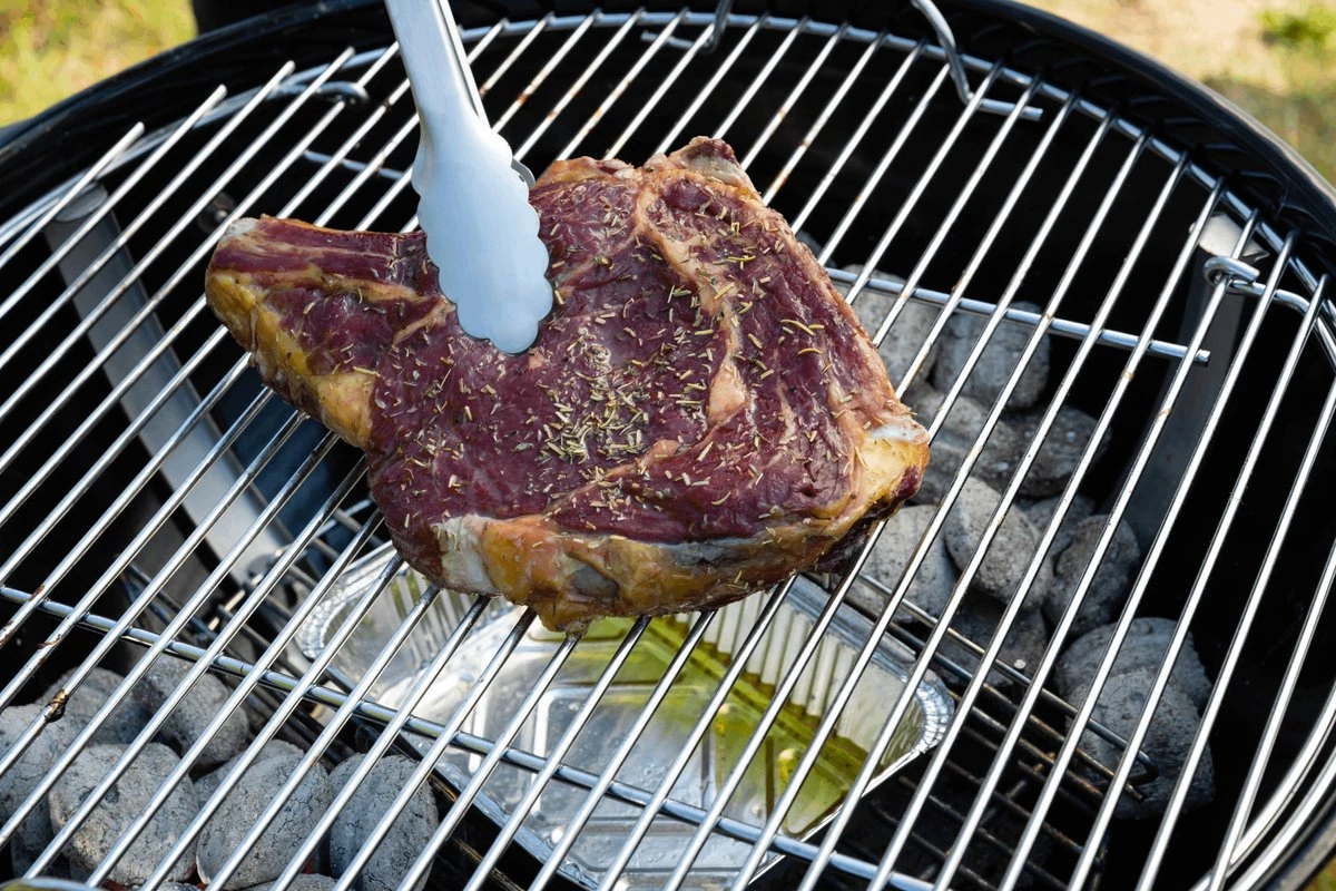 NATERIAL - Set De 3 Ustensiles Barbecue - Inox - Manche Ergonomique - H.40 Cm - Pince Barbecue - Brosse Barbecue - Accessoires Barbecue 3 NATERIAL - Set De 3 Ustensiles Barbecue - Inox - Manche Ergonomique - H.40 Cm - Pince Barbecue - Brosse Barbecue - Accessoires Barbecue – Image 3