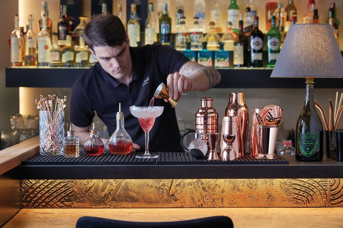 Cuillères à Cocktail Paderno BAR Octopus Or 18,5 Cm - 4 Pièces 2 Cuillères à Cocktail Paderno BAR Octopus Or 18,5 Cm - 4 Pièces – Image 2