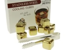 Bloc De Glace De Remplacement - Whisky Stones En Acier Inoxydable Couleur Or - Lot De 8 -Cuisine Fournitures Magasin 1200x800 194