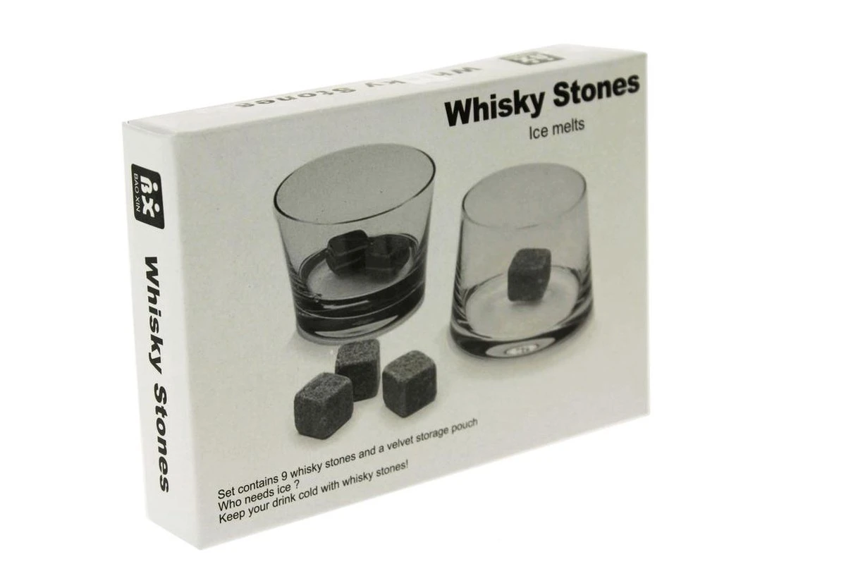 Remplacement De Bloc De Glace - Whisky Stones White - Set De 9 6 Remplacement De Bloc De Glace - Whisky Stones White - Set De 9 – Image 6