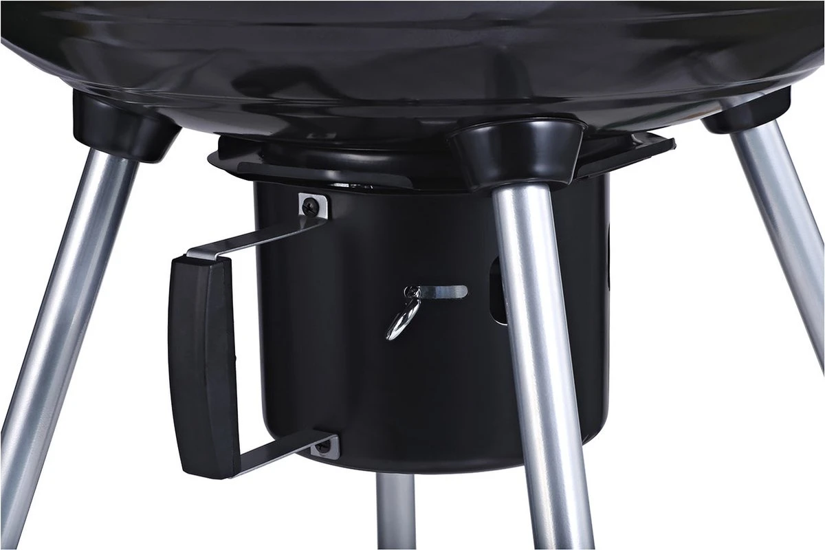 Outsunny Gril Chariot Charbon De Bois Pique-nique Gril Barbecue Avec Récupérateur De Cendres Métal Rond 846-021 7 Outsunny Gril Chariot Charbon De Bois Pique-nique Gril Barbecue Avec Récupérateur De Cendres Métal Rond 846-021 – Image 7