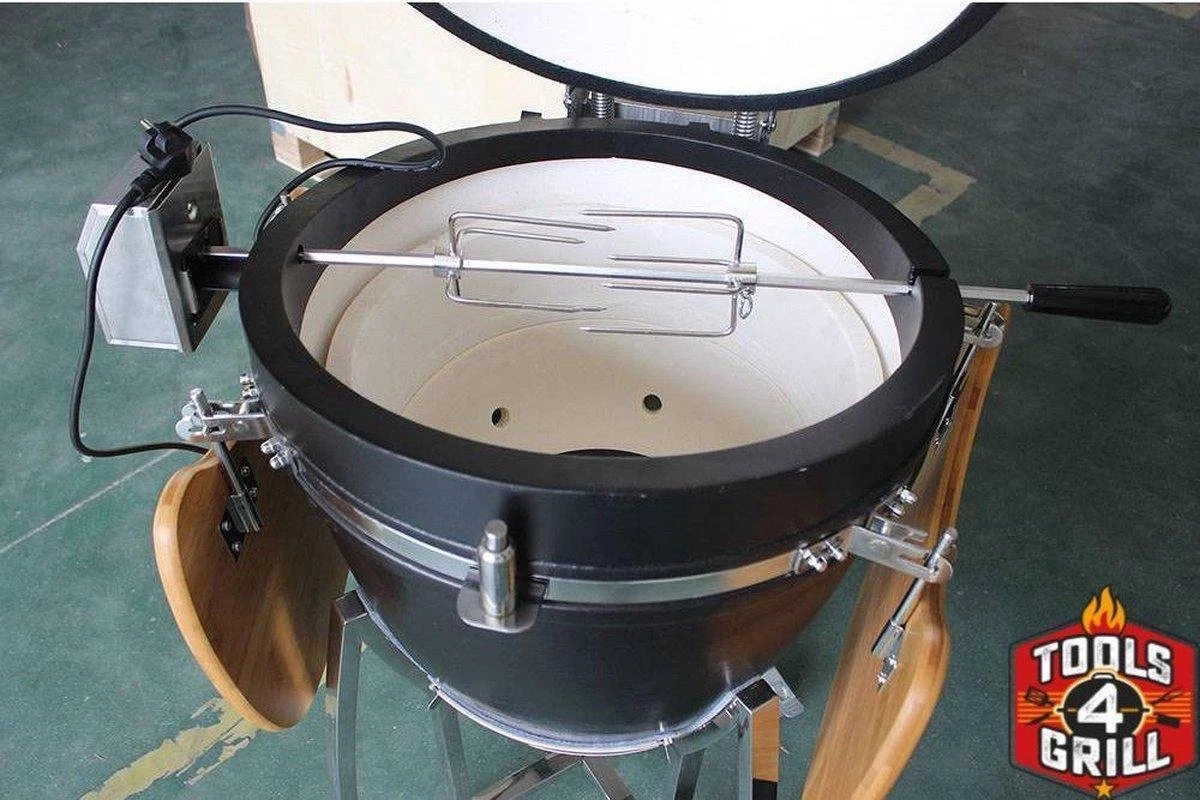 Rôtissoire Tools4Grill | Broche De Gril | Rôtisserie TBV 23 Pouces BBQ 60 Cm Taille Extérieure 2 Rôtissoire Tools4Grill | Broche De Gril | Rôtisserie TBV 23 Pouces BBQ 60 Cm Taille Extérieure – Image 2