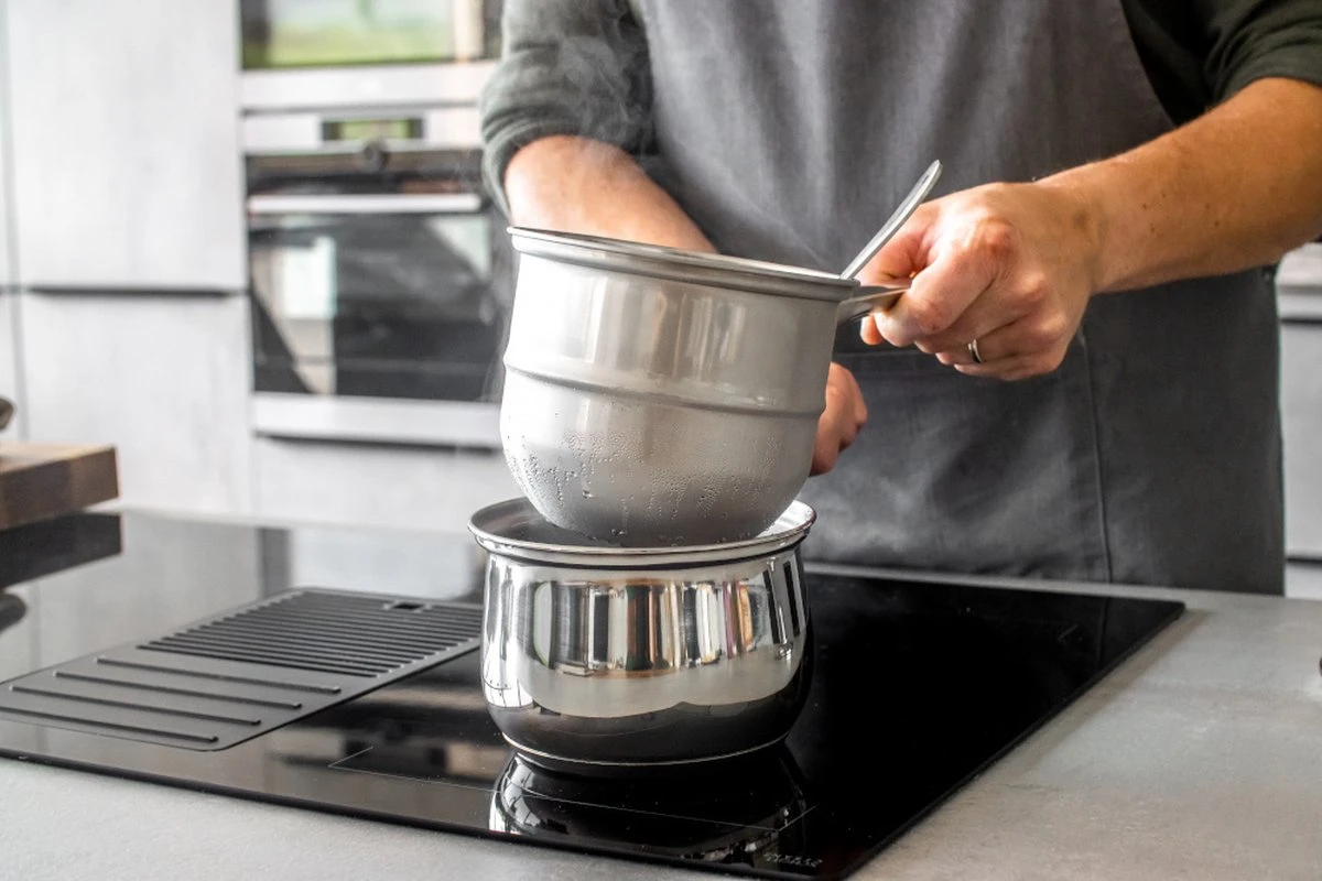 Kitchencraft Au Bain-Mariepan Antiadhésif 16 Cm Inox Argent 3 Pièces 6 Kitchencraft Au Bain-Mariepan Antiadhésif 16 Cm Inox Argent 3 Pièces – Image 6