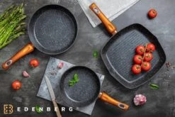Edënbërg Copper Line - Casseroles De Luxe - Set - 2 X Poêle à Frire Haute + Poêle à Griller - Revêtement Antiadhésif 3 Couches -Cuisine Fournitures Magasin 1200x800 63
