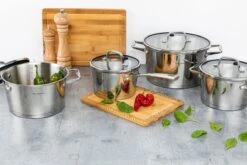 Set De Casseroles Professionnel Florina Inox 8 Pièces - Casseroles - Casseroles Et Poêles - Marmites - Cuisson - Tous Feux - Passe Au Lave-vaisselle -Cuisine Fournitures Magasin 1200x800 74