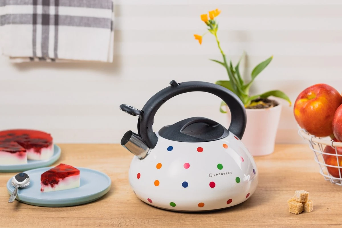 Edënbërg Classic Line - Bouilloire Sifflante En Acier Inoxydable - 3 L - Se Décolore à La Chaleur ! 3 Edënbërg Classic Line - Bouilloire Sifflante En Acier Inoxydable - 3 L - Se Décolore à La Chaleur ! – Image 3