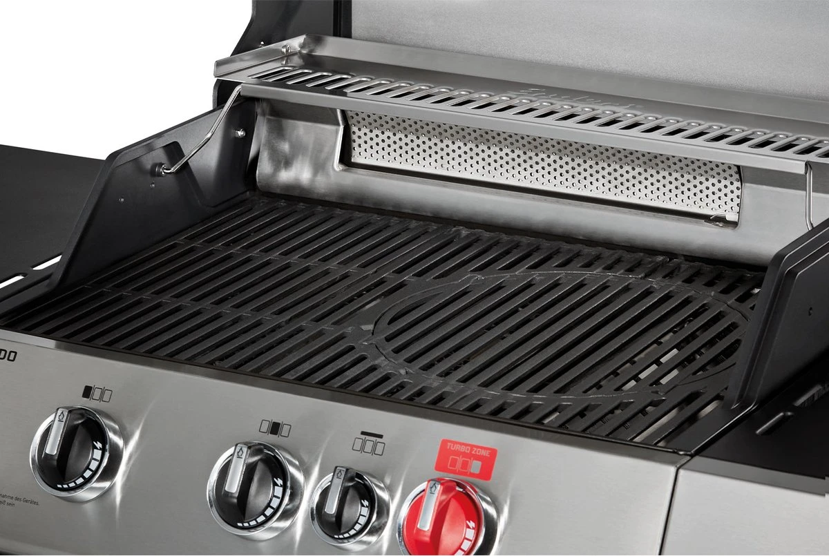 Barbecue à Gaz Enders Colorado 3 I Turbo - Barbecue à Gaz - BBQ - Zwart - Surface De Cuisson 62x43 Cm - Grille De Cuisson En Fonte 10 Barbecue à Gaz Enders Colorado 3 I Turbo - Barbecue à Gaz - BBQ - Zwart - Surface De Cuisson 62x43 Cm - Grille De Cuisson En Fonte – Image 10