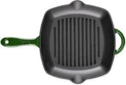 Poêle à Griller En Fonte Navaris 28 Cm - Poêle Professionnelle Avec Revêtement Antiadhésif - Pour Rôtir Et Griller De La Viande, Du Poisson Et Des Légumes Sur N'importe Quelle Cuisinière -Cuisine Fournitures Magasin 1200x807