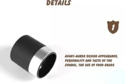 Bouchon De Bouteille De Champagne - Bouchon De Bouteille De Champagne - Vide - Couleur Noir/argent - Bouchon Mécanique -Cuisine Fournitures Magasin 1200x807 5