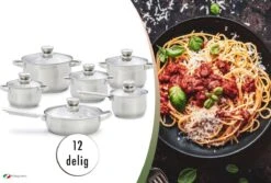 MAGNANi Ensemble De 6 Casseroles Et Poêles Avec Couvercles Tout Feux, Ensemble De Casseroles à Induction En Acier Inoxydable Comprenant 3 Casseroles, Une Marmite à Soupe, Une Poêle à Frire 14 MAGNANi Ensemble De 6 Casseroles Et Poêles Avec Couvercles Tout Feux, Ensemble De Casseroles à Induction En Acier Inoxydable Comprenant 3 Casseroles, Une Marmite à Soupe, Une Poêle à Frire -Cuisine Fournitures Magasin 1200x809 2