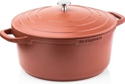 Batterie De Cuisine Westinghouse - Poêle à Frire Série Performance 28 Cm + Poêle 28 Cm - Rouge -Cuisine Fournitures Magasin 1200x813