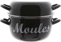 Set De 4 Moules à Moules/pots à Moules émaillé 24 Cm Moules - Cosy And Trendy - Cuisiner Les Moules -Cuisine Fournitures Magasin 1200x820 8