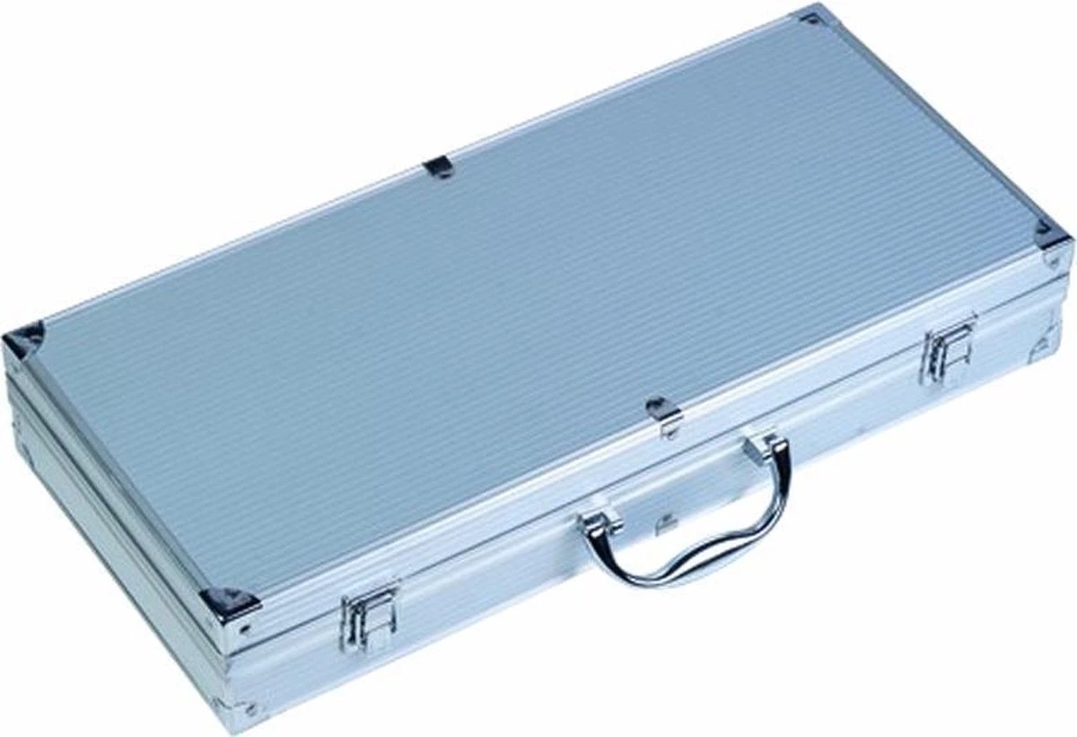 Collection BBQ Couverts De Barbecue En Acier Inoxydable Dans Un Coffret En Aluminium 13 Collection BBQ Couverts De Barbecue En Acier Inoxydable Dans Un Coffret En Aluminium – Image 13