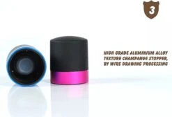 Bouchon De Bouteille De Champagne - Bouchon De Bouteille De Champagne - Vide - Couleur Noir/or - Bouchon Mécanique -Cuisine Fournitures Magasin 1200x822 5