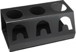 KINGDOWAY Porte-bouteilles - Porte-bouteilles - Porte-bouteilles - Avec Tapis Anti-goutte - Pour Bouteilles Duo, Crystal, Easy, Fuse, E-mail Soda Stream - Zwart Mat -Cuisine Fournitures Magasin 1200x826 4