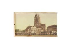 Boîte à Vin - Old Cityscape Dordrecht Church And Harbour - Tirage Photo Ancien Sur Boîte En Bois - 19x36 Cm -Cuisine Fournitures Magasin 1200x828 7