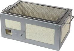 SousVideTools - 16025 - Gril Little Kasai Konro Avec Cadre En Acier Inoxydable - BBQ Hibachi De Style Traditionnel Japonais -Cuisine Fournitures Magasin 1200x834