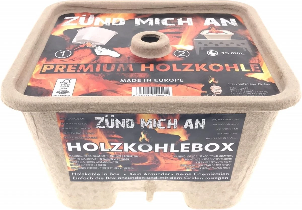 Benson Barbecue / BBQ Starter 3 En 1 - Y Compris 1 Kilo De Charbon De Bois 1 Benson Barbecue / BBQ Starter 3 En 1 - Y Compris 1 Kilo De Charbon De Bois