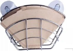 Porte-filtre à Café Chr M/ventouse - Porte-filtre à Café Mural - Porte-filtre à Café - Convient à Tous Les Filtres à Café - Accessoires De Vêtements Pour Bébé De Café