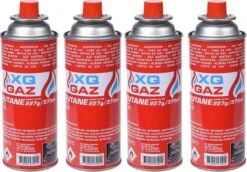 5x Recharge Emballage Réchaud Bouteilles De Gaz Gaz Butane - 227 Grammes - Recharge De Gaz