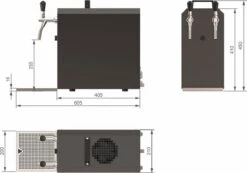 Set Complet - Robinet à Bière - Rafraîchisseur à Sec 2 Robinets Stream 50, 50 Litres / H - Robinet à Bière, Beertender, Robinet Maison, Refroidisseur à Bière 11 Set Complet - Robinet à Bière - Rafraîchisseur à Sec 2 Robinets Stream 50, 50 Litres / H - Robinet à Bière, Beertender, Robinet Maison, Refroidisseur à Bière -Cuisine Fournitures Magasin 1200x839 4