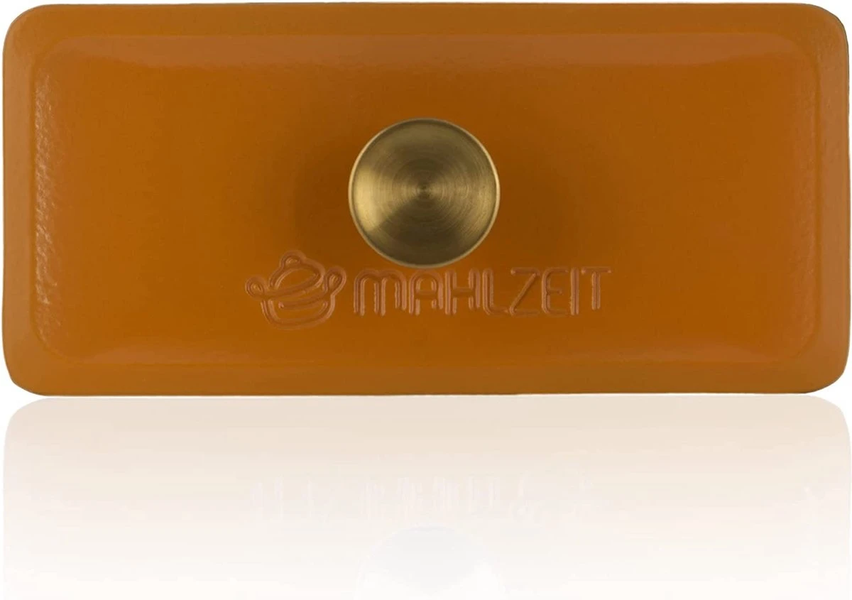 Mahlzeit Cocotte En Fonte Avec Couvercle émaillé, 3 Litres, Sunny Orange | Allant Au Four, Adapté à L'induction, Rôtissoire Double, Rôtissoire Canard Grande, Rôtissoire émaillée, Cocotte, Rôtissoire Oie 4 Mahlzeit Cocotte En Fonte Avec Couvercle émaillé, 3 Litres, Sunny Orange | Allant Au Four, Adapté à L'induction, Rôtissoire Double, Rôtissoire Canard Grande, Rôtissoire émaillée, Cocotte, Rôtissoire Oie – Image 4