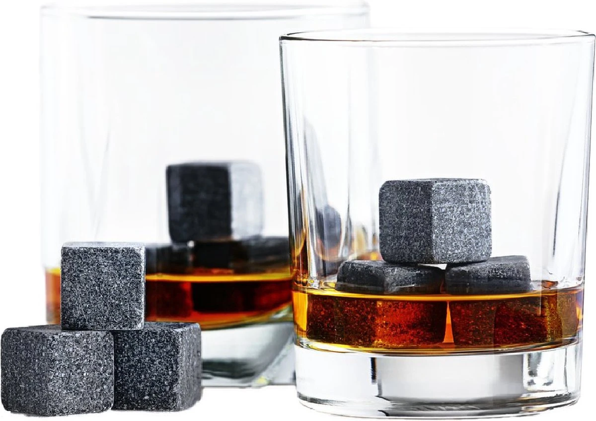 Whisky Stone Ice Cubes - Whisky Stones Réutilisables - Bloc De Glace Whisky Stone Réutilisable - 18 Pièces 2 Whisky Stone Ice Cubes - Whisky Stones Réutilisables - Bloc De Glace Whisky Stone Réutilisable - 18 Pièces – Image 2