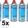 5x Bouteilles De Gaz De Cuisinière Gaz Butane - 5 Pièces à 227 Grammes - Recharge De Gaz