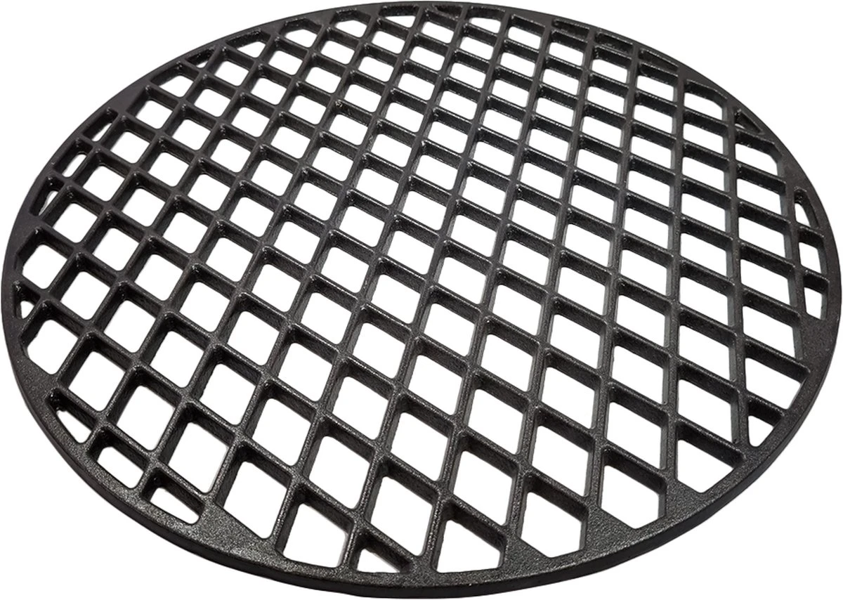 Grille En Fonte - Diamant / Nid D'Abeille - Grand Kamado 21″ - Accessoires De Vêtements Pour Bébé De BBQ 2 Grille En Fonte - Diamant / Nid D'Abeille - Grand Kamado 21″ - Accessoires De Vêtements Pour Bébé De BBQ – Image 2
