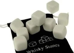 Remplacement De Bloc De Glace - Whisky Stones White - Set De 9