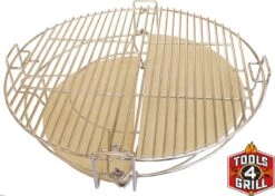 Tools4grill Diviser Et Conquérir Le Système Kamado Multi-niveaux | Système De Grille Réglable Pour Une Cuisson Directe Et Indirecte Kamado De 20 Pouces (taille De Grille De 41 Cm) -Cuisine Fournitures Magasin 1200x856 1