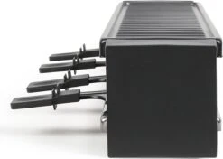 Ensemble à Fondue Holidayz Pour 6 Personnes - Fondue Avec Fourchettes - 1,6 Litre - Poêle à Fondue Pour Chocolat Et Fromage - Fourchettes à Fourchettes à Fondue - Brûleur à Fondue - Pan à Fondue Au Fromage / Set