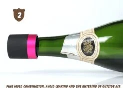 Bouchon De Bouteille De Champagne - Bouchon De Bouteille De Champagne - Vide - Couleur Noir/bleu - Bouchon Mécanique 14 Bouchon De Bouteille De Champagne - Bouchon De Bouteille De Champagne - Vide - Couleur Noir/bleu - Bouchon Mécanique -Cuisine Fournitures Magasin 1200x858 37