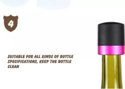 Bouchon De Bouteille De Champagne - Bouchon De Bouteille De Champagne - Vide - Couleur Noir/or - Bouchon Mécanique -Cuisine Fournitures Magasin 1200x858 39