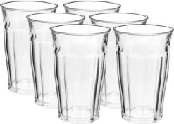 Duralex 12x Verres Verres "long Drinks" Drink 360 Ml - 36 Cl - Verres Long Drink - Verres Water/ Jus / Café / Thé - Verres Long Drink En Verre