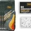 6X Briquettes De Charbon De Bois De 3 KG Avec Allume-feu 64 Pièces - Barbecue - BBQ - 6 Pièces - Briquettes De 18 Kilogrammes