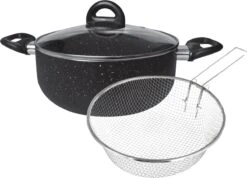Platinum Friteuse 3 Pièces - Acier Inoxydable - Panier De Friture à Induction - Friteuse - Ø24×14.5 Cm - 6.6L 6 Platinum Friteuse 3 Pièces - Acier Inoxydable - Panier De Friture à Induction - Friteuse - Ø24×14.5 Cm - 6.6L -Cuisine Fournitures Magasin 1200x865 1