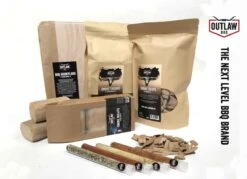 Ensemble D'essai De Bois De Fumée Pour BBQ Hors-la-loi