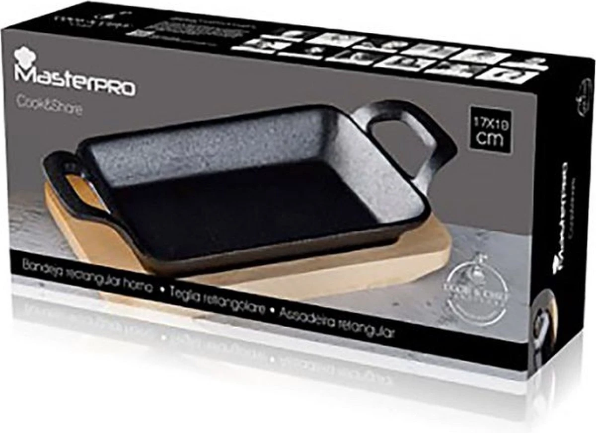 Mini Pan Rectangulaire De Luxe Oneiro - Avec Plateau De Service - Fonte - Cuisson - Salle à Manger - Cuisine - Autres Casseroles - Induction - Gaz - Casseroles - Poêles 7 Mini Pan Rectangulaire De Luxe Oneiro - Avec Plateau De Service - Fonte - Cuisson - Salle à Manger - Cuisine - Autres Casseroles - Induction - Gaz - Casseroles - Poêles – Image 7