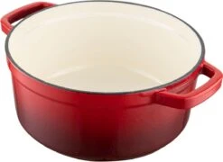 Cocotte Florina Professionnelle En Fonte émaillée Ø 24 Cm 3,5L Rouge Cerise - Tous Feux Pour Induction - Cocotte - Poids 5,3 Kg 30 Cocotte Florina Professionnelle En Fonte émaillée Ø 24 Cm 3,5L Rouge Cerise - Tous Feux Pour Induction - Cocotte - Poids 5,3 Kg -Cuisine Fournitures Magasin 1200x875
