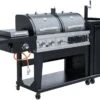 Barbecue Combiné El Fuego 3 En 1 Avec Système De Robinet - Cuisine Extérieure - 146 Kg - Grilles En Fonte - Barbecue - Barbecue