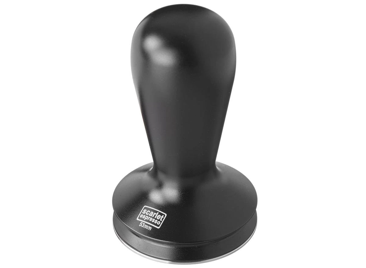 Expresso écarlate | Tamper "Nero" Pour Barista; Avec Poignée Ergonomique En Aluminium Et Base En Acier Inoxydable. Noir 53 Mm 4 Expresso écarlate | Tamper "Nero" Pour Barista; Avec Poignée Ergonomique En Aluminium Et Base En Acier Inoxydable. Noir 53 Mm – Image 4