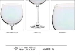 Verres à Verres à Eau KROSNO Gin Avec Décorations Arc-en-ciel | Lot De 6 Pièces | 480 Ml | Collection Venise | Idéal Pour La Maison, Le Restaurant, Les Événements Et Les Fêtes -Cuisine Fournitures Magasin 1200x881 5