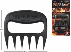 Bear Paws The Original - Zwart, Noir - Pinces à Viande - Pinces De Porc Effiloché 13 Bear Paws The Original - Zwart, Noir - Pinces à Viande - Pinces De Porc Effiloché -Cuisine Fournitures Magasin 1200x882 4