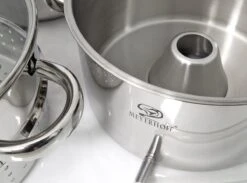 Meyerhoff Professionnel 6 Pièces Presse-agrumes / Presse-agrumes Lent Pour La Cuisinière 5L - Centrifugeuse - Sappan - Centrifugeuse - Extracteur De Vapeur - Presse-fruits - Acier Inoxydable -Cuisine Fournitures Magasin 1200x887 2